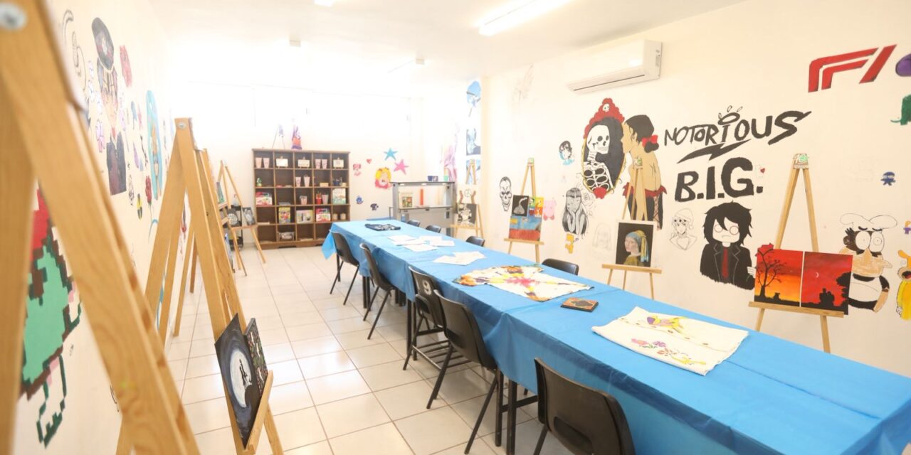 Construye el Municipio aulas multifuncionales en el Colegio de Bachilleres 5