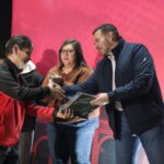 Entrega alcalde red eléctrica e infraestructura de alumbrado en instalaciones de Club de Fútbol Veteranos