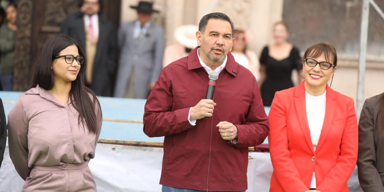 Centro Histórico de Ciudad Juárez estrena nuevo espacio con urbanismo táctico; anuncian inversión para Plaza de Armas