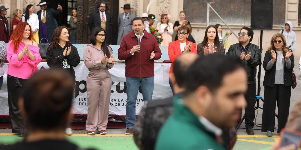 Centro Histórico de Ciudad Juárez estrena nuevo espacio con urbanismo táctico; anuncian inversión para Plaza de Armas