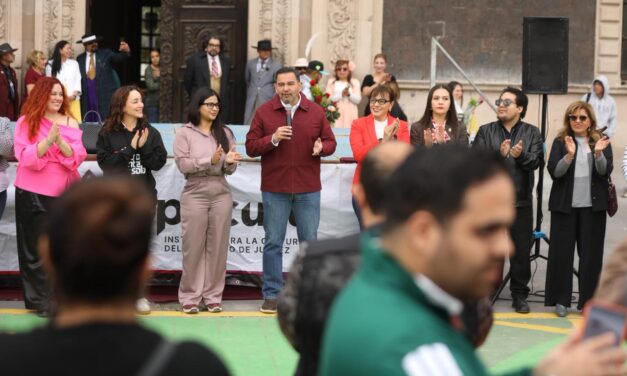 Centro Histórico de Ciudad Juárez estrena nuevo espacio con urbanismo táctico; anuncian inversión para Plaza de Armas