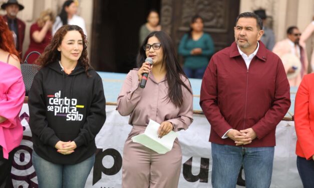 Centro Histórico de Ciudad Juárez estrena nuevo espacio con urbanismo táctico; anuncian inversión para Plaza de Armas