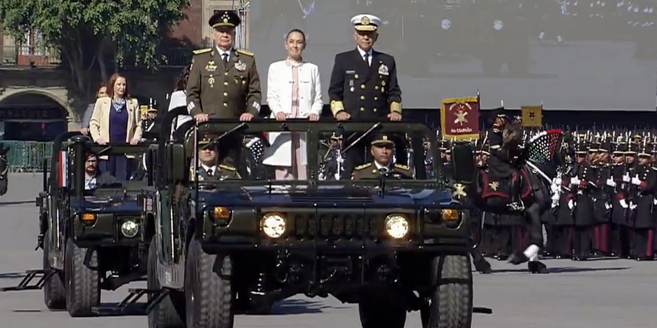 Marcha de la Lealtad reúne a fuerzas armadas y gobierno federal en la CDMX
