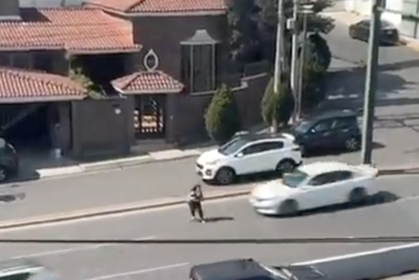 Se arroja a los autos en avenida de Monterrey y queda gravemente herida