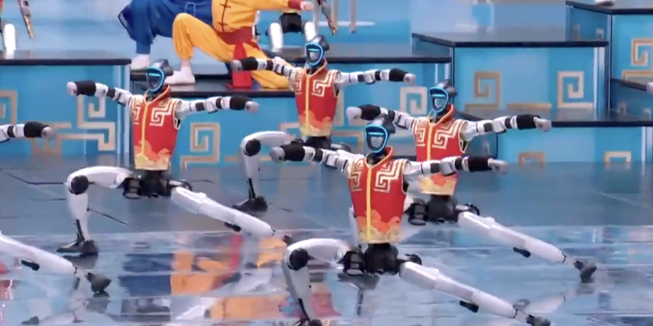Robots y artistas marciales la rompen en Gala del Año Nuevo Chino 2026