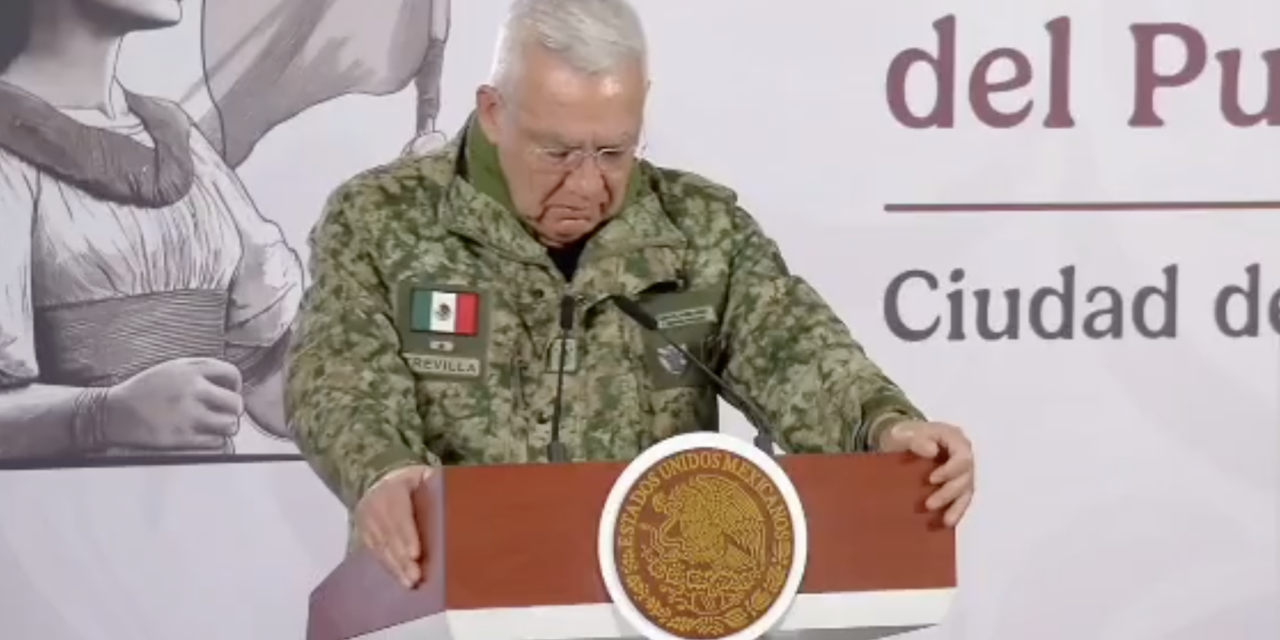 Se le quiebra la voz al titular de la Defensa al dar el pésame tras operativo contra “El Mencho”