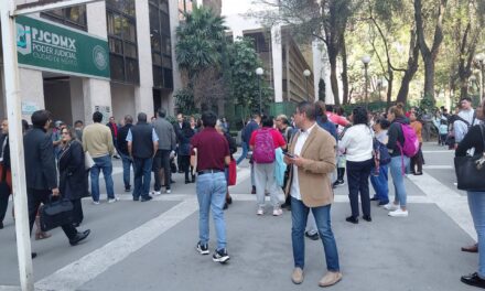 Activan protocolos y desalojan Ciudad Judicial en CDMX por amenaza de riesgo