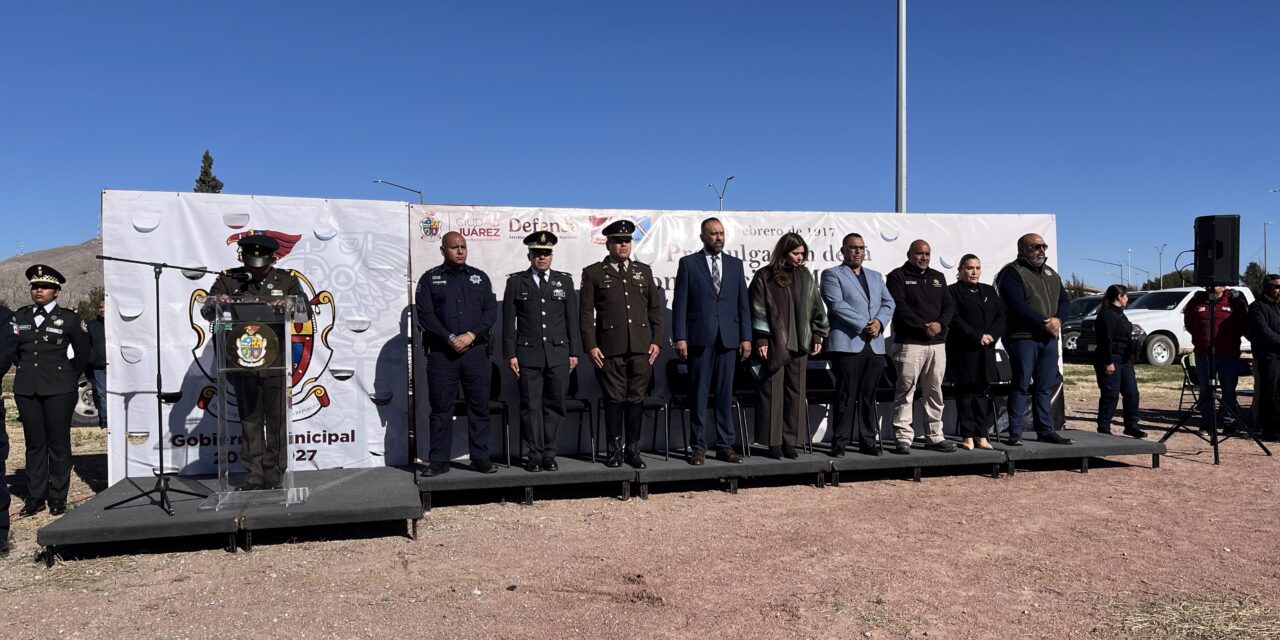Gobierno Municipal conmemora el 109 Aniversario de la Constitución y el Mes del Ejército y Fuerza Aérea Mexicanos