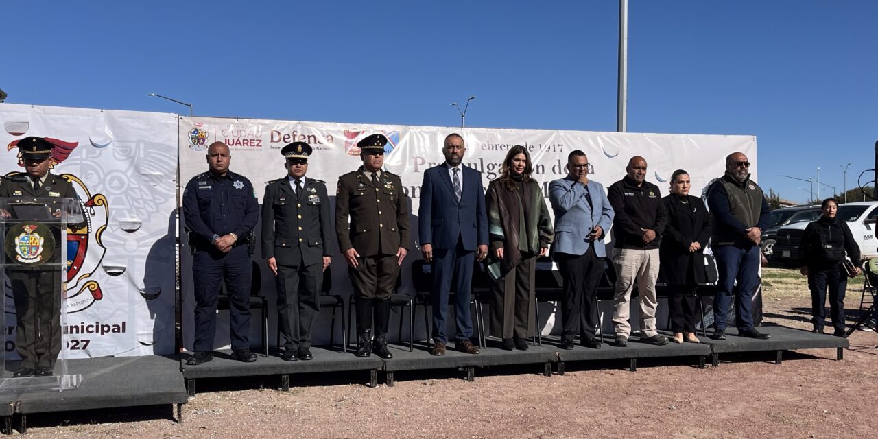 Gobierno Municipal conmemora el 109 Aniversario de la Constitución y el Mes del Ejército y Fuerza Aérea Mexicanos