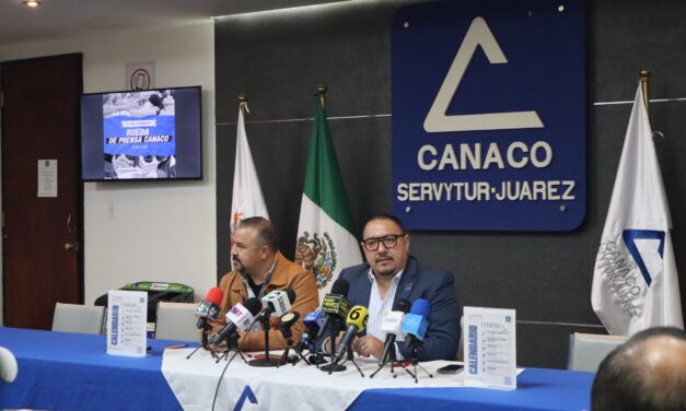 CANACO Juárez formaliza registro de planilla azul y advierte contracción de ventas en enero