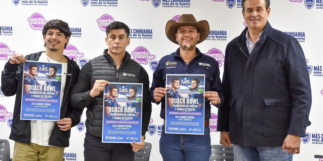 Quack Bowl: carne asada, flag football y Super Bowl en el Parque Central