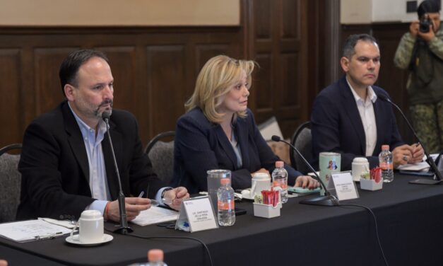 Maru Campos encabeza Mesa de Seguridad; Chihuahua reporta cifra más baja de delitos de alto impacto en 9 años