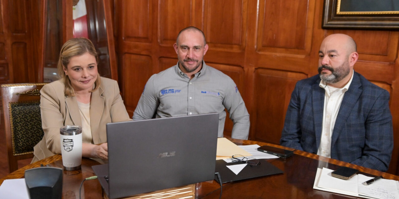 Maru Campos da seguimiento a la estrategia contra el sarampión en encuentro virtual con Claudia Sheinbaum