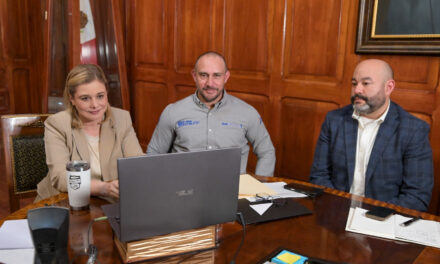 Maru Campos da seguimiento a la estrategia contra el sarampión en encuentro virtual con Claudia Sheinbaum