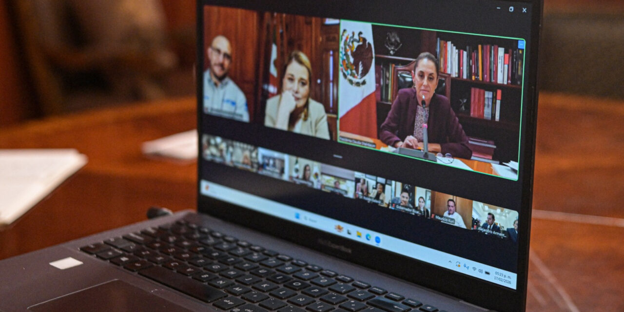 Maru Campos da seguimiento a la estrategia contra el sarampión en encuentro virtual con Claudia Sheinbaum