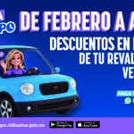 Presenta Gobierno del Estado descuentos en Revalidación Vehicular 2026 en Ciudad Juárez