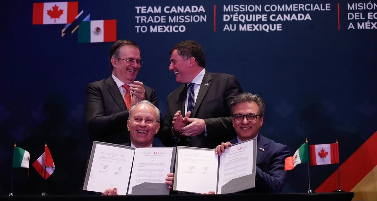 México y Canadá preparan plan de acción para fortalecer integración económica