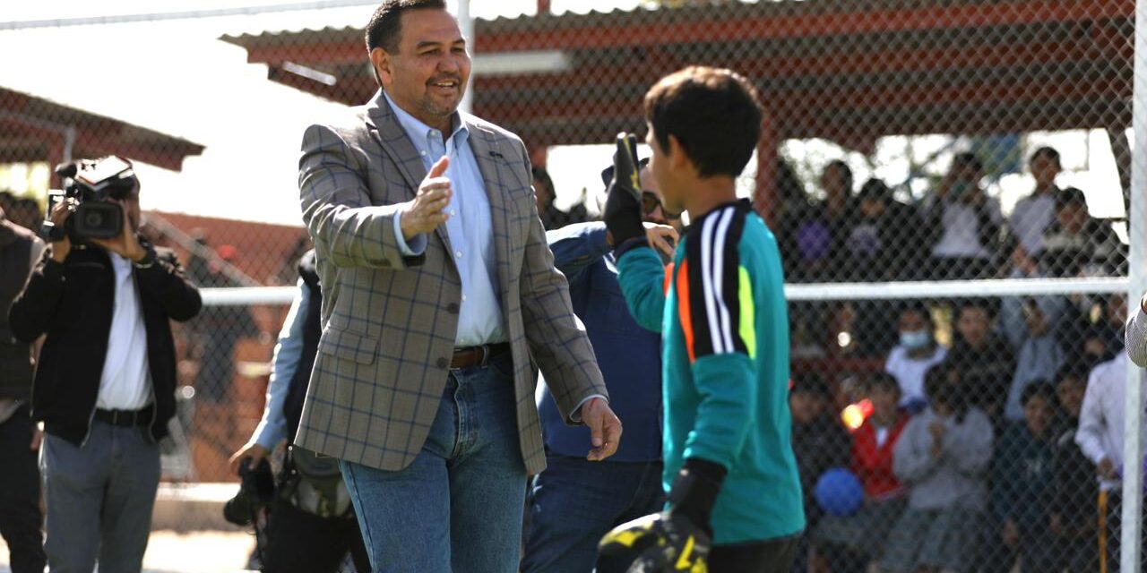 Destaca el Presidente Pérez Cuéllar inversión municipal en las escuelas públicas