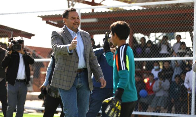 Destaca el Presidente Pérez Cuéllar inversión municipal en las escuelas públicas