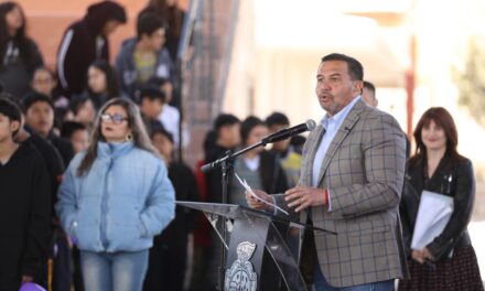 Destaca el Presidente Pérez Cuéllar inversión municipal en las escuelas públicas