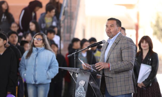 Destaca el Presidente Pérez Cuéllar inversión municipal en las escuelas públicas
