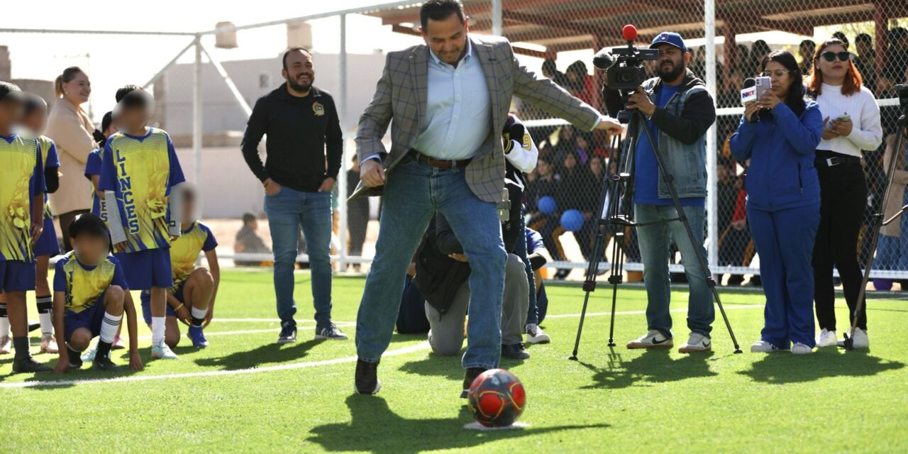 Destaca el Presidente Pérez Cuéllar inversión municipal en las escuelas públicas