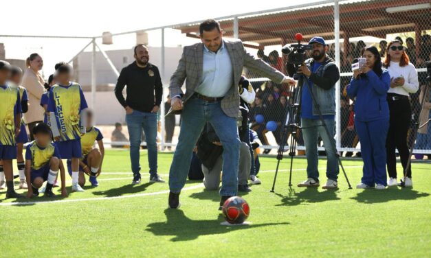 Destaca el Presidente Pérez Cuéllar inversión municipal en las escuelas públicas