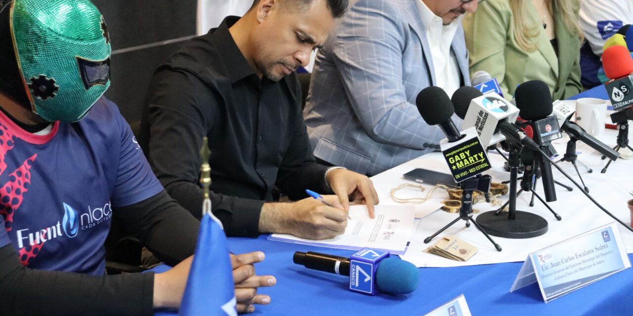 Firman IMDEJ y CANACO convenio para Circuito Atlético Pedestre