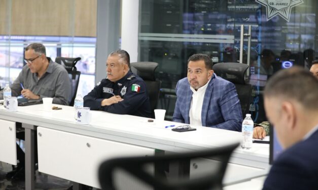 Presentan resultados semanales en Mesa de Seguridad encabezada por el alcalde Pérez Cuéllar