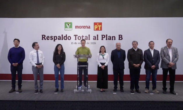 PT y Partido Verde cierran filas con Sheinbaum y respaldan su Plan B electoral