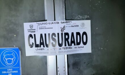 Realiza Gobernación Estatal 377 inspecciones y clausura 6 establecimientos durante la última semana