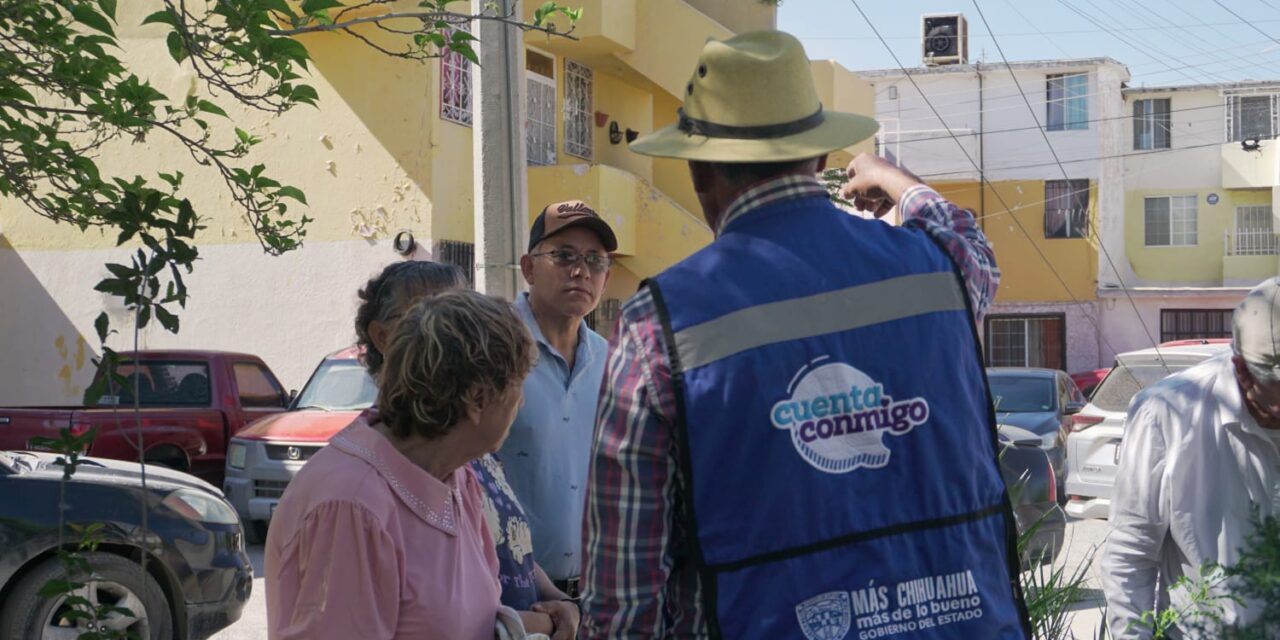 Impulsa Gobierno del Estado jornada de reforestación en Infonavit Casas Grandes