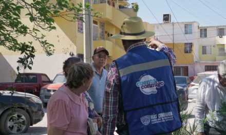 Impulsa Gobierno del Estado jornada de reforestación en Infonavit Casas Grandes