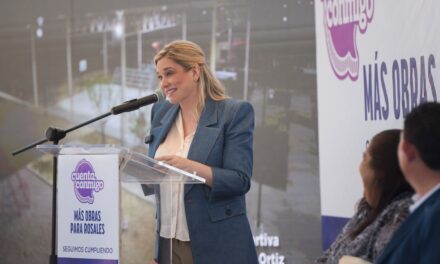 Maru Campos entrega en Rosales obras de infraestructura con inversión superior a los 54 mdp