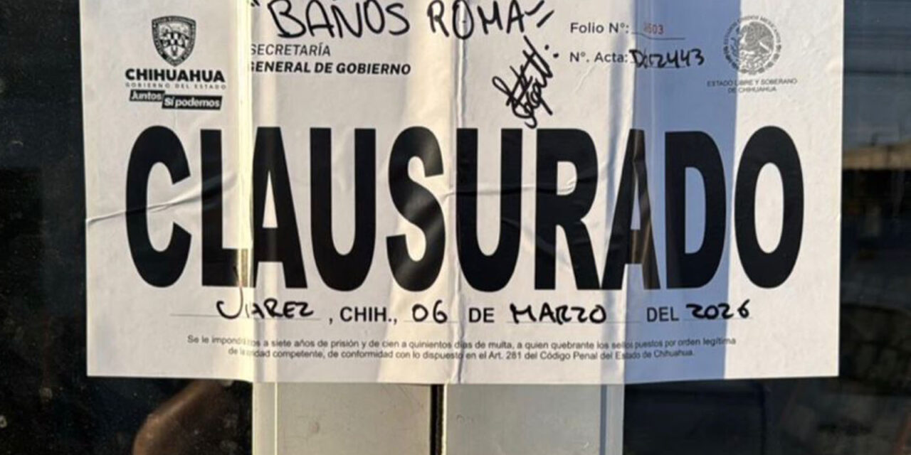 Realiza Gobernación del Estado 321 inspecciones y clausura 9 establecimientos durante la última semana