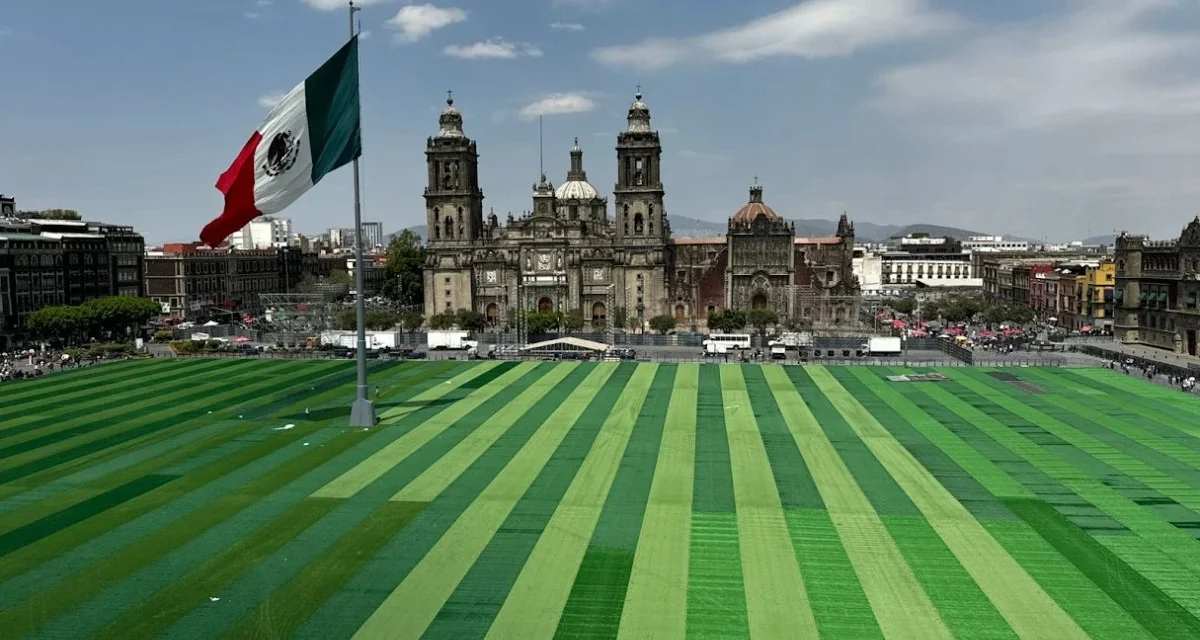 Convocan en el Zócalo a la clase de futbol más grande del mundo; Sheinbaum descarta riesgos para el Mundial