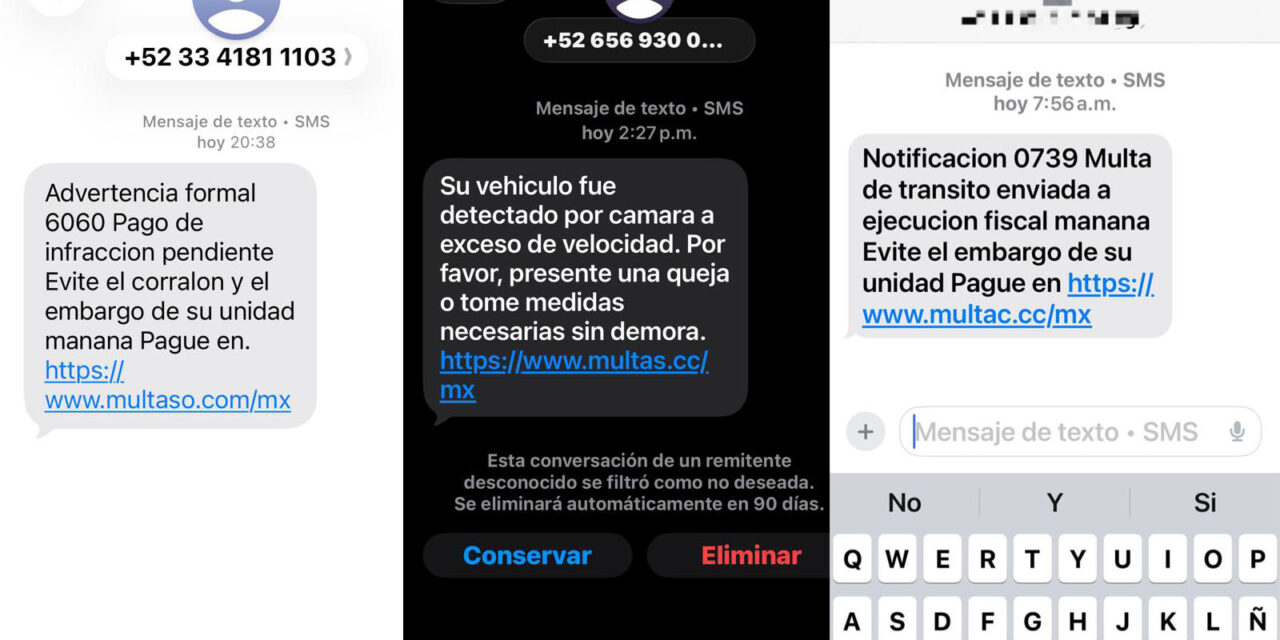 Alertan por fraude digital para cobrar multas falsas por WhatsApp