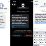 Alertan por fraude digital para cobrar multas falsas por WhatsApp