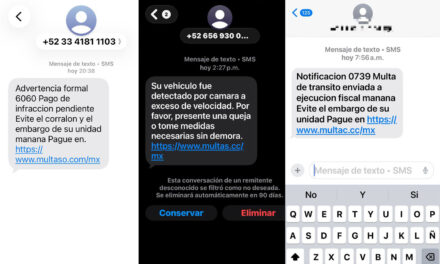 Alertan por fraude digital para cobrar multas falsas por WhatsApp