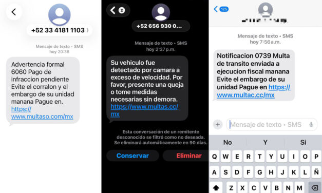 Alertan por fraude digital para cobrar multas falsas por WhatsApp
