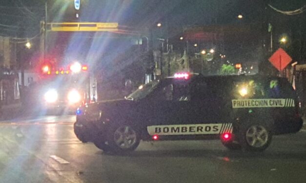 Accidente vehicular deja una persona sin vida en la colonia El Colegio