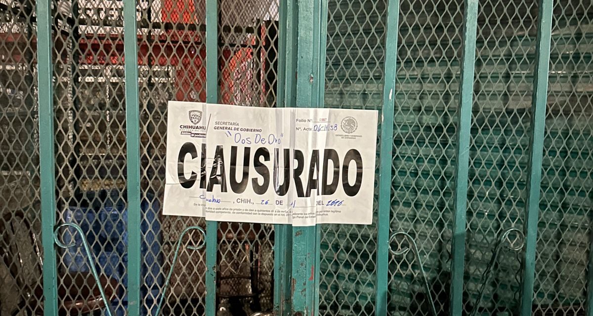 Realiza Gobernación Estatal 374 inspecciones y clausura 14 establecimientos durante la última semana