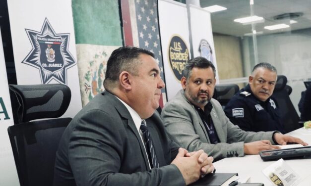 Refuerzan coordinación binacional en materia de seguridad durante reunión en CERI 9-1-1