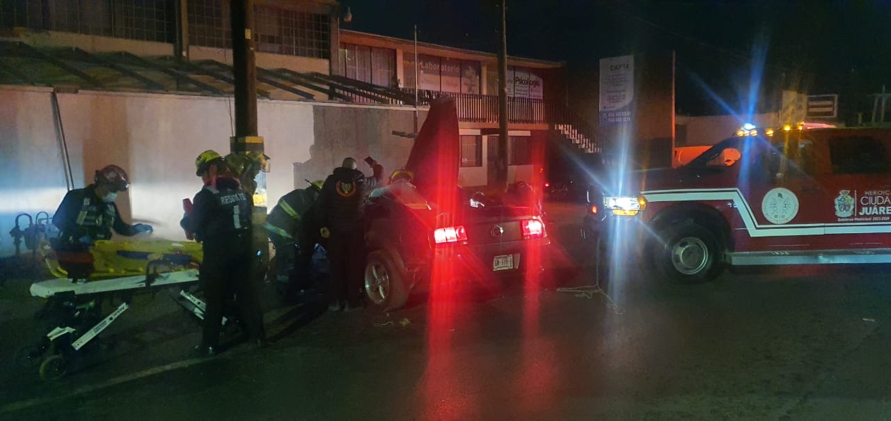 Accidente vehicular deja una persona sin vida en la colonia El Colegio
