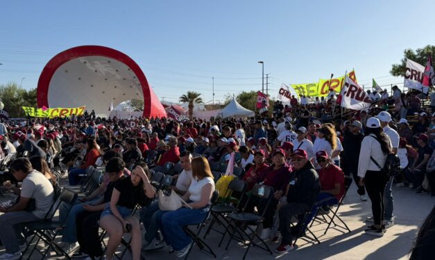Miles se congregan en Plaza de la Mexicanidad para arranque de “Los Compas de la X Cruz”