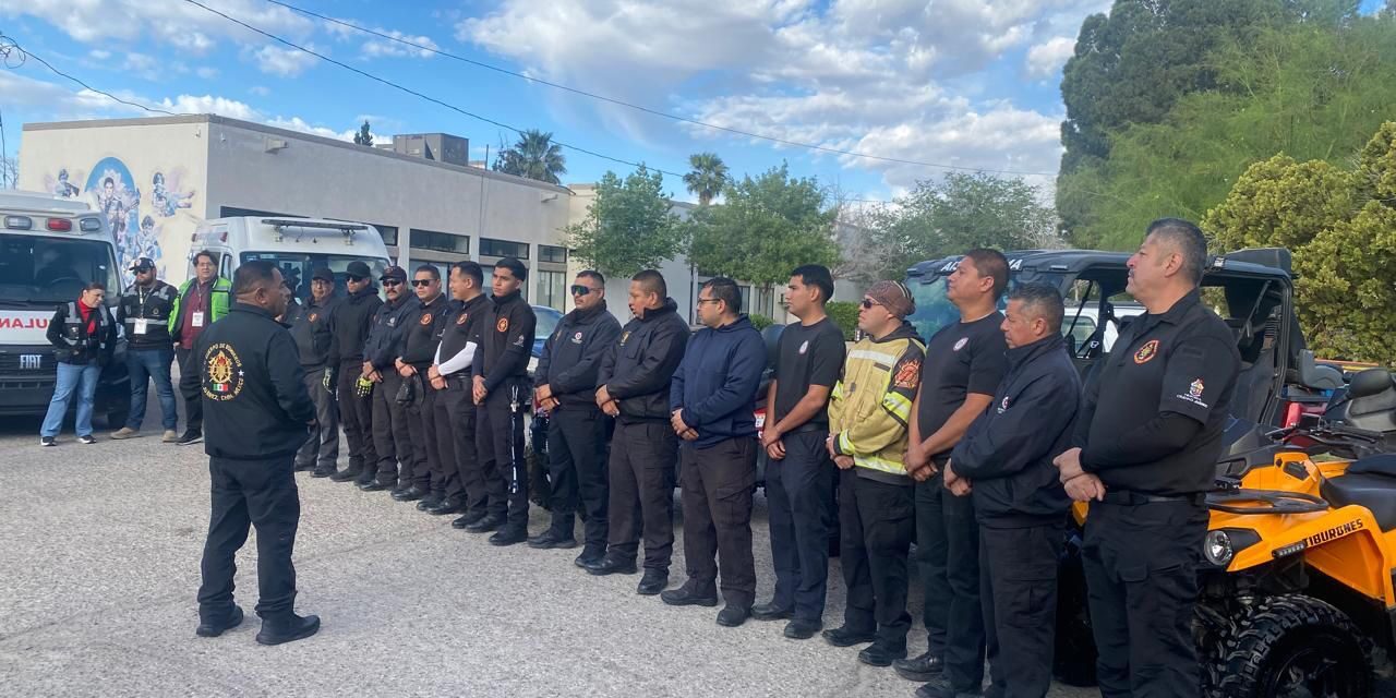 Despliegan fuerte operativo de vigilancia en Juárez por Domingo de Pascua