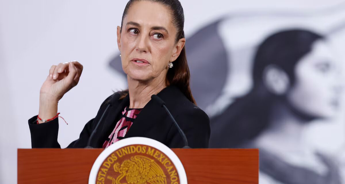 La revista “Time” incluye a Claudia Sheinbaum entre las 100 personas más influyentes del mundo