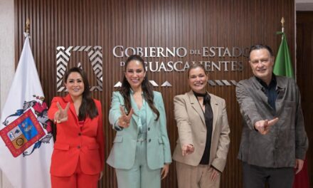 Maru Campos se reúne con gobernadores de Aguascalientes, Guanajuato y Querétaro