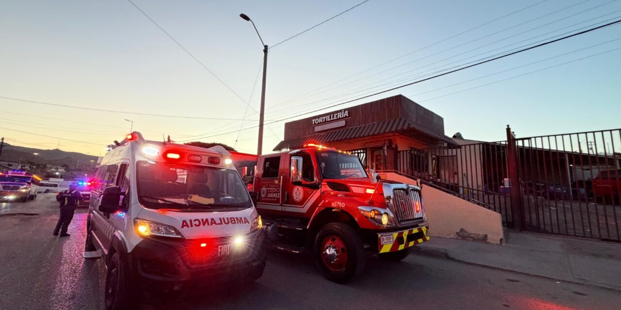 Explosión en tortillería deja cuatro lesionados en la colonia Felipe Ángeles