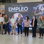 Cientos hacen fila en Feria del Empleo de Canaco en Plaza Sendero Las Torres
